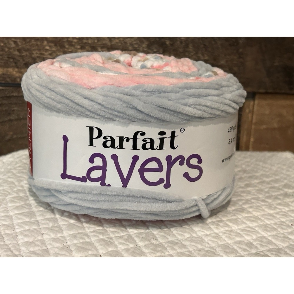 Premier Yarns‎ Parfait Layers Bulky Cake Sweet and Spicy Colorway 459 Yds